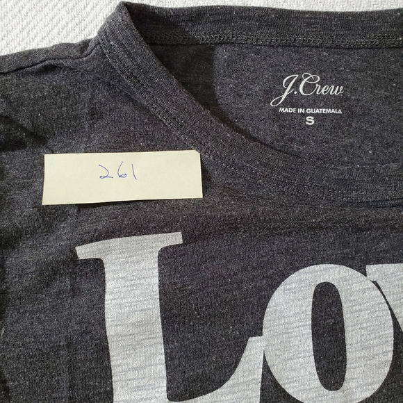 J. Crew Love First T-shirt - Picture 2 of 2